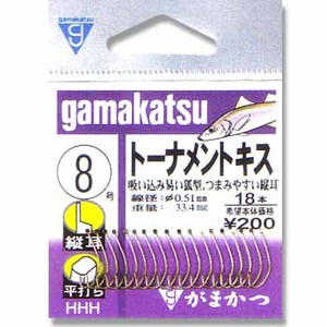 がまかつ（Gamakatsu） トーナメントキス 5号 茶