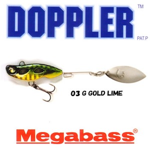 メガバス（Megabass） DOPPLER M M No.3 G GOLD LIME