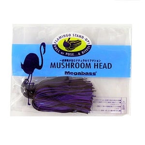 メガバス（Megabass） MUSHROOM HEAD（マッシュルームヘッド） 3／8oz BROWN・PURPLE