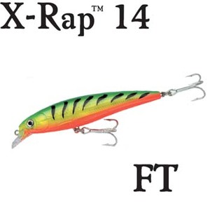 Rapala（ラパラ） SXR14 X-RAP 14cm FT（ファイアタイガー）