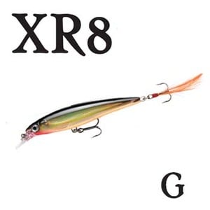 Rapala（ラパラ） XR8 X-RAP 8cm G（ゴールド）