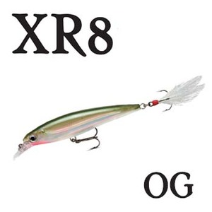 Rapala（ラパラ） XR8 X-RAP 8cm OG（オリーブグリーン）