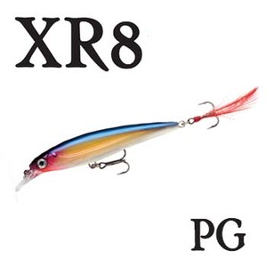 Rapala（ラパラ） XR8 X-RAP 8cm PG（パープルゴールド）