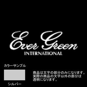 エバーグリーン（EVERGREEN） エバーグリーンボートディカルステッカー M シルバー