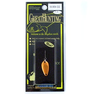 メガバス（Megabass） GREAT HUNTING SPOON Type I 1.5g SALMON-EGG