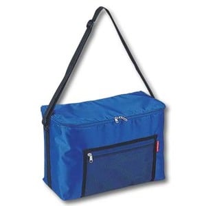 キャプテンスタッグ（CAPTAIN STAG） ラフィネ クーラーバッグ（メッシュポケット付） 15L ブルー