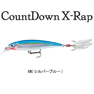 Rapala（ラパラ） カウントダウン X-RAP CDXR8 SB（シルバーブルー）