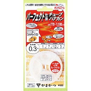 がまかつ（Gamakatsu） パーフェクト仕掛チューブハナカン（オリジナルスプール） 1組入 水中糸0.2号