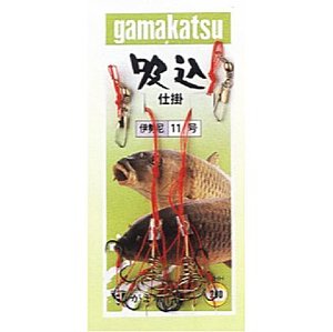 がまかつ（Gamakatsu） 吸込仕掛 14号 黒