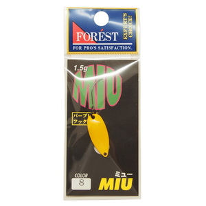 FOREST（フォレスト） フォレスト MIU（ミュー） 1.5g 08（レモン）