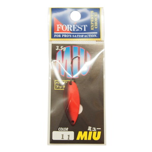 FOREST（フォレスト） フォレスト MIU（ミュー） 3.5g 11（赤黒）