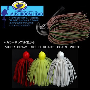 メガバス（Megabass） MUSHROOM HEAD（マッシュルームヘッド） 3／8oz SOLID CHART