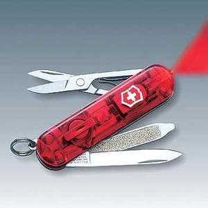 VICTORINOX（ビクトリノックス） スイスライトT トランスルーセント・レッド