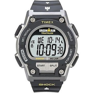 TIMEX（タイメックス） アイアンマントライアスロン Endure 30ラップ ウレタンストラップ ブラック／グレー