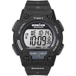 TIMEX（タイメックス） アイアンマントライアスロン Endure 30ラップ ウレタンストラップ ブラック／ブラック