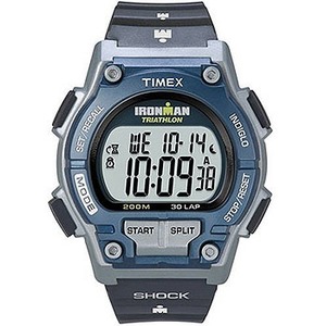 TIMEX（タイメックス） アイアンマントライアスロン Endure 30ラップ ウレタンストラップ ブルー／ブラック