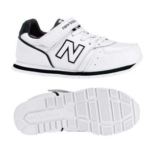 new balance（ニューバランス） キッズ 14.0cm WB（ホワイト／ブラック）