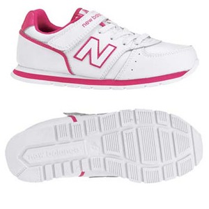 new balance（ニューバランス） キッズ 17.0cm WP（ホワイト／ピンク）