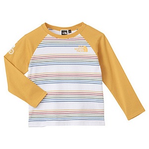 THE NORTH FACE（ザ・ノースフェイス） NTJ32923 L／S USAGI TEE KID’s 120 RY（ラスイエロー）