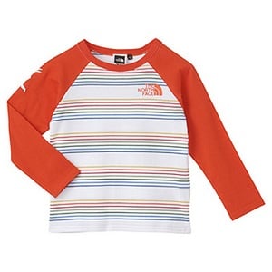 THE NORTH FACE（ザ・ノースフェイス） NTJ32923 L／S USAGI TEE KID’s 110 HO（ヒキオレンジ）