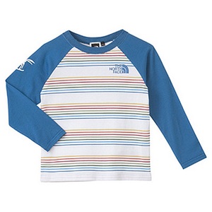 THE NORTH FACE（ザ・ノースフェイス） NTJ32923 L／S USAGI TEE KID’s 120 SB（ソングブルー）