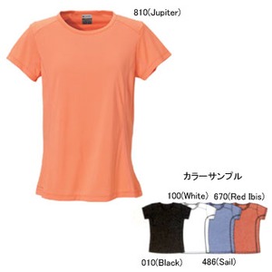 Columbia（コロンビア） ウィメンズ マウンテンテックTシャツ S 670（Red Ibis）