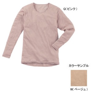 ムッシュ（MUSSHU） プレリールデオレディス長袖アンダーTシャツ L W（ベージュ）