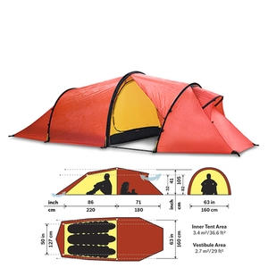 HILLEBERG（ヒルバーグ） ナロGT3パーソン レッド