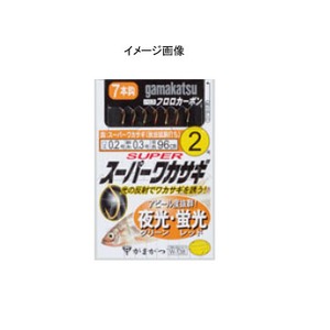 がまかつ（Gamakatsu） 仕掛 スーパーワカサギ仕掛 夜光仕様 鈎2.5ハリス0.3 金