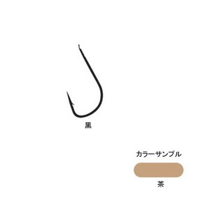 がまかつ（Gamakatsu） 糸付 一刀ヤマメ王 鈎7／ハリス0.6 茶