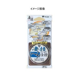 がまかつ（Gamakatsu） 凄技（すごわざ） へら仕掛 16号