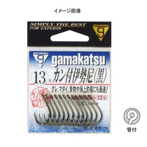 がまかつ（Gamakatsu） バラ カン付伊勢尼 14号 黒