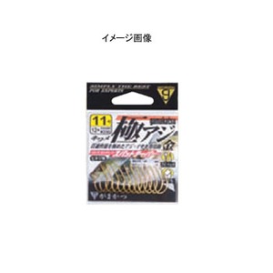 がまかつ（Gamakatsu） バラ 極アジ 9号 金