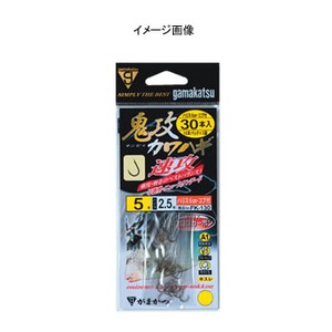 がまかつ（Gamakatsu） 糸付 鬼攻カワハギ 速攻タイプ 4号 茶