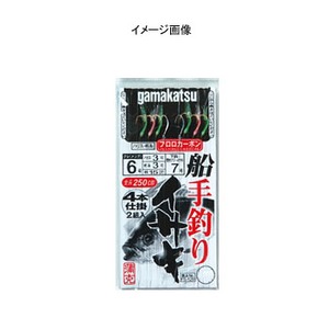 がまかつ（Gamakatsu） 船手釣りイサキ4本仕掛 5号