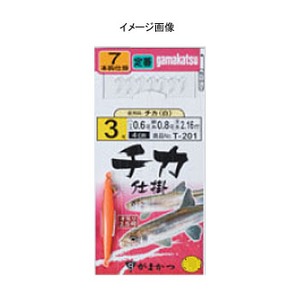 がまかつ（Gamakatsu） T-202 チカ仕掛 5号 赤