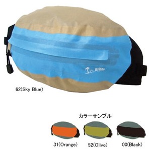JR GEAR（ジェイアールギア） Zip-Top Waist Bag 3L 31（Orange）