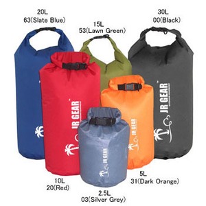 JR GEAR（ジェイアールギア） Light Weight Dry Bag 2.5L 31（Dark Orange）