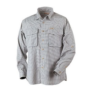 Fox Fire（フォックスファイヤー） パスファインダーチェックシャツL／S M’s S 046（ネイビー）