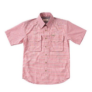 Fox Fire（フォックスファイヤー） パスファインダーチェックシャツS／S M’s M 079（ブリック）