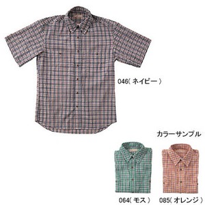 Fox Fire（フォックスファイヤー） QDSサッカーチェックシャツS／S M’s XL 085（オレンジ）