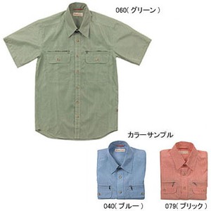 Fox Fire（フォックスファイヤー） スコーロンナローチェックシャツS／S M’s S 040（ブルー）