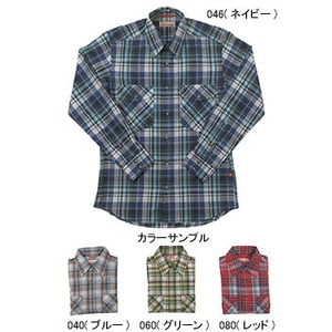 Fox Fire（フォックスファイヤー） トランスウェットプレイドチェックシャツL／S M's S 060（グリーン）