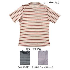 Fox Fire（フォックスファイヤー） トランスウェットカラーリップルボーダーS／S W's S 046（ネイビー）