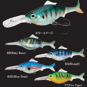 STORM（ストーム） ワイルドアイ ソフトシャッド BG（Bluegill）