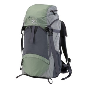 ミズノ（MIZUNO） ハイキングザック 約25L 35（グリーン×ライトグレー）