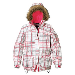 Columbia（コロンビア） ウィメンズ エクストリームポイントシェル XL 139（Winter White Plaid）