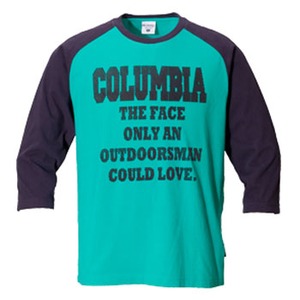 Columbia（コロンビア） アウトドアズマンラバー3／4Tシャツ S 390（Tahiti）