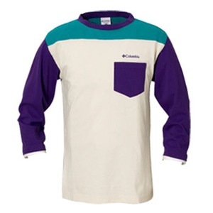 Columbia（コロンビア） ワトソン3／4Tシャツ L 559（UW Purple）