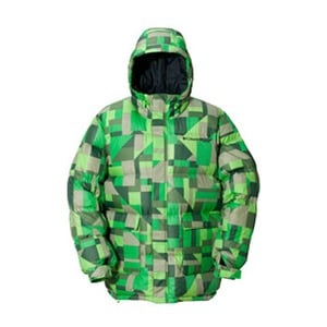 Columbia（コロンビア） ギットダウンパフィージャケット L 325（Neon Green Print）